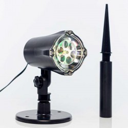 ΠΡΟΤΖΕΚΤΟΡΑΣ LED, ΜΕ ΠΡΟΓΡΑΜΜΑ, ΕΓΧΡΩΜΑ ΧΡΙΣΤΟΥΓΕΝΝΙΑΤΙΚΑ ΣΧΕΔΙΑ, 8x11,5x33,5cm, IP44 - MAGIC CHRISTMAS