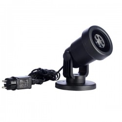 ΠΡΟΤΖΕΚΤΟΡΑΣ LED, ΜΕ ΠΡΟΓΡΑΜΜΑ, ΜΕ ΧΡΙΣΤΟΥΓΕΝΝΙΑΤΙΚΑ ΣΧΕΔΙΑ "LET IT SNOW", 11,8x10,2x40cm, IP44 Magic Christmas