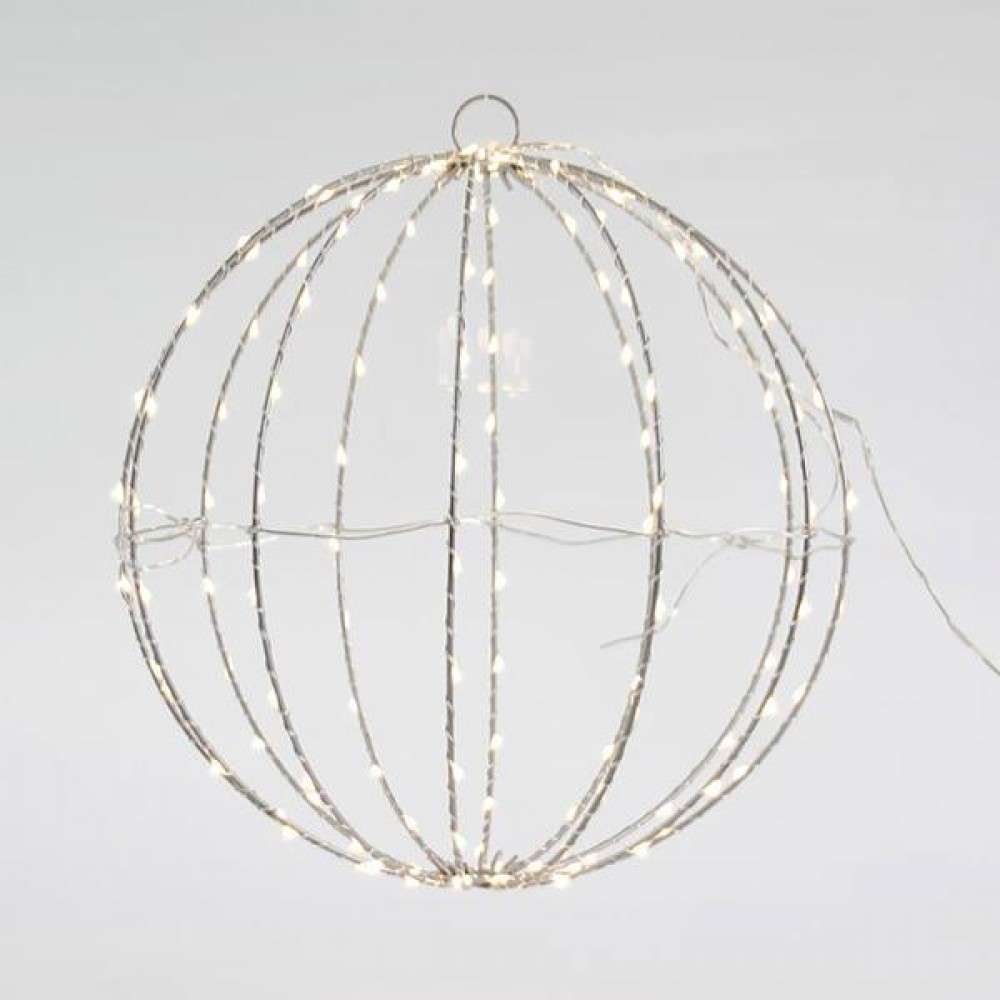 ΜΠΑΛΑ ΦΩΤΙΖΟΜΕΝΗ, 144 LED, 30cm, IP44 Magic Christmas