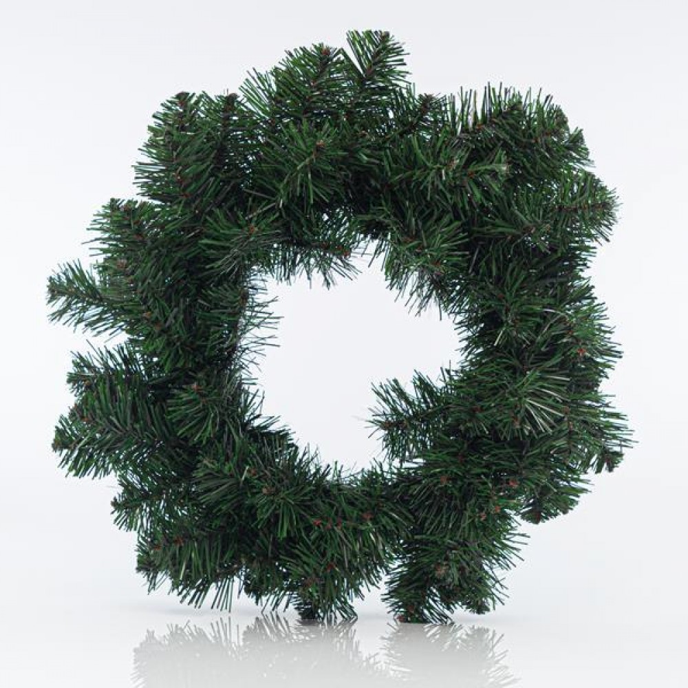 ΣΤΕΦΑΝΙ ΕΛΑΤΟΥ 50cm, ΠΡΑΣΙΝΟ Magic Christmas