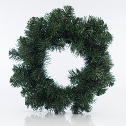 ΣΤΕΦΑΝΙ ΕΛΑΤΟΥ 50cm, ΠΡΑΣΙΝΟ Magic Christmas