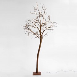 ΔΕΝΤΡΟ LED, 176 ΘΕΡΜΑ ΛΕΥΚΑ LED, 250CM, IP20 Magic Christmas