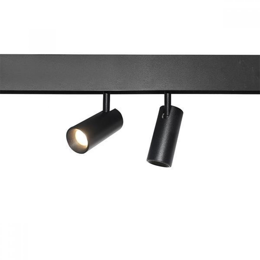 ΣΠΟΤ ΜΑΓΝΗΤΙΚΗΣ ΡΑΓΑΣ LED 12W 24° 3000Κ CX20-SD02 ΜΑΥΡΟ EUROLAMP