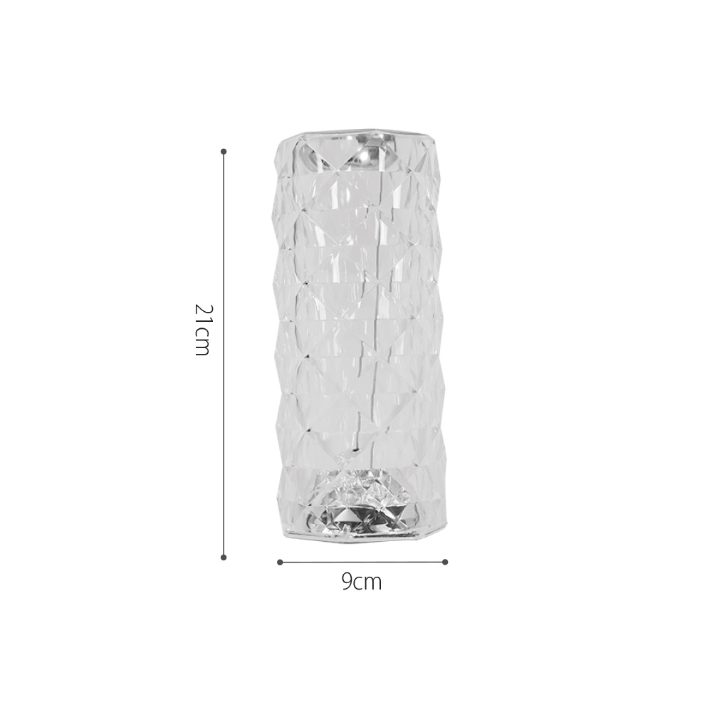 InLight Επιτραπέζιο επαναφορτιζόμενο φωτιστικό 3CCT σε διάφανη απόχρωση (3039)