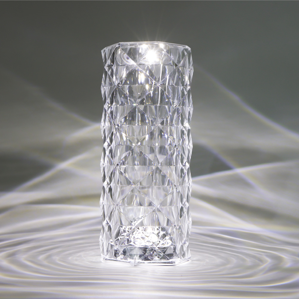 InLight Επιτραπέζιο επαναφορτιζόμενο φωτιστικό 3CCT σε διάφανη απόχρωση (3039)