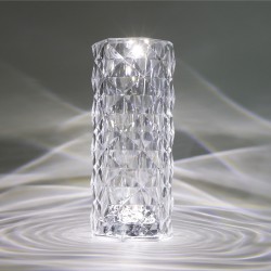 InLight Επιτραπέζιο επαναφορτιζόμενο φωτιστικό 3CCT σε διάφανη απόχρωση (3039)