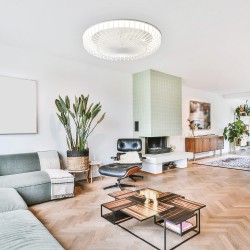 InLight Waterton 72W 3CCT LED Ανεμιστήρας Οροφής Λευκός (101000610)