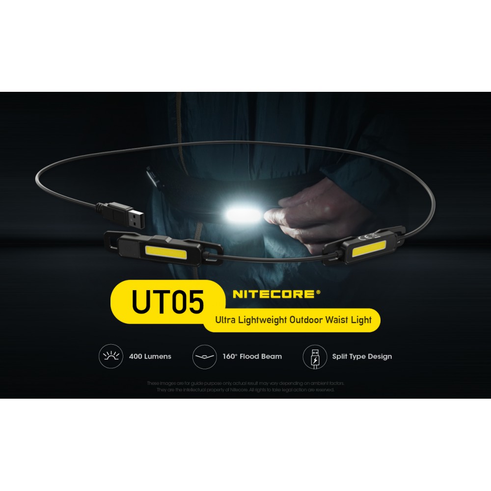 ΦΑΚΟΣ LED NITECORE HEADLAMP UT05, 400 Lumens
