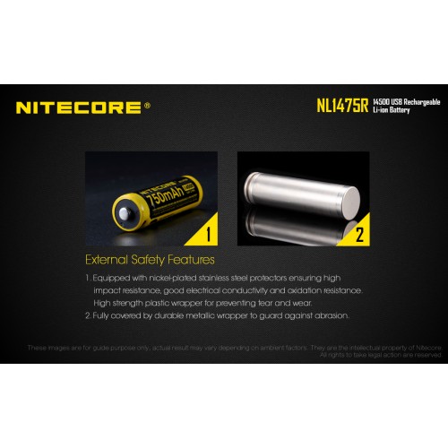 ΜΠΑΤΑΡΙΑ NITECORE NL1475R