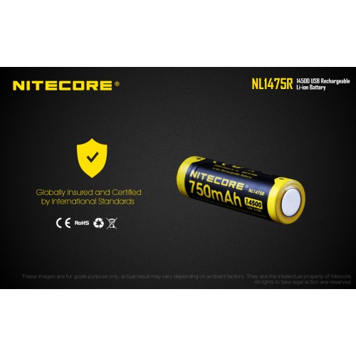 ΜΠΑΤΑΡΙΑ NITECORE NL1475R