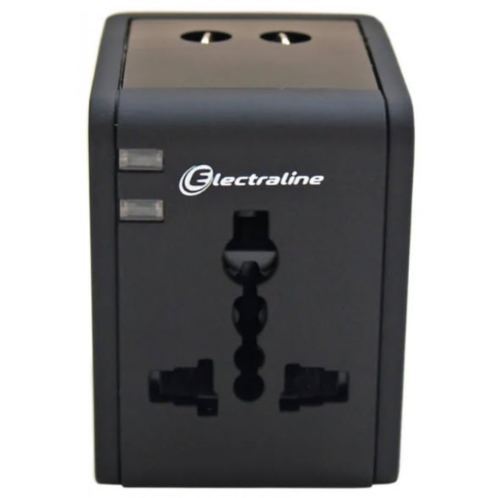 Αντάπτορας Ρεύματος Universal Για 150 Χώρες - Τελευταίο Τεμάχιο