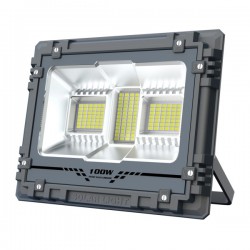 ΗΛΙΑΚΟΣ ΠΡΟΒΟΛΕΙΣ LED ΜΕ ΤΗΛΕΧΕΙΡΙΣΤΗΡΙΟ 100W 6000K Spotlight