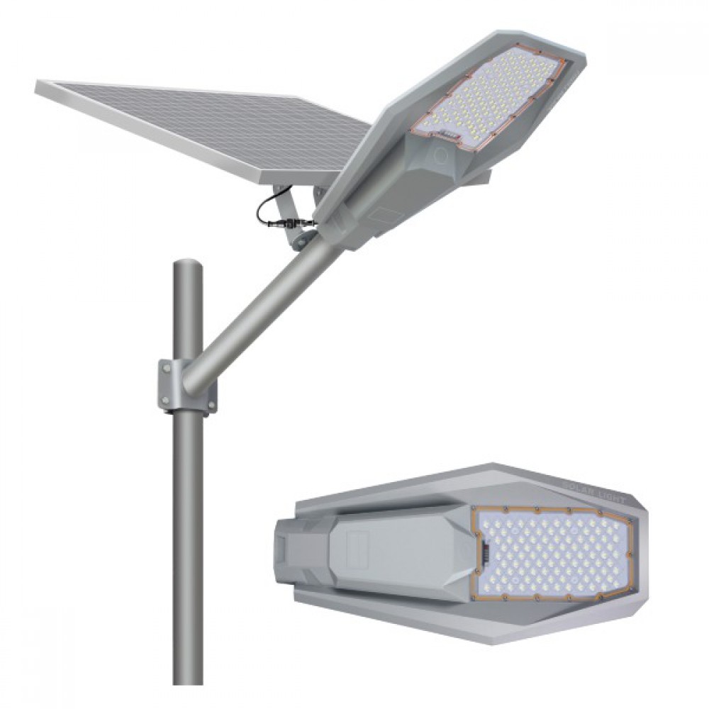 ΗΛΙΑΚΟ ΦΩΤΙΣΤΙΚΟ ΔΡΟΜΟΥ LED ΜΕ ΤΗΛΕΧΕΙΡΙΣΤΗΡΙΟ 100W 6000K Spotlight