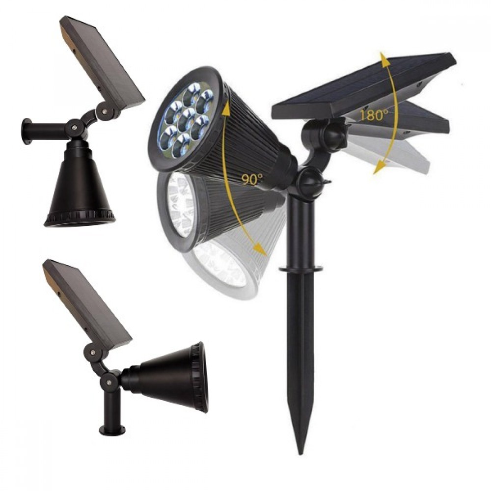 ΗΛΙΑΚΟ ΦΩΤΙΣΤΙΚΟ ΕΔΑΦΟΥΣ LED 4W 3000K - SPOTLIGHT