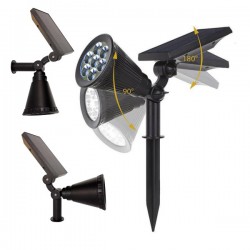 ΗΛΙΑΚΟ ΦΩΤΙΣΤΙΚΟ ΕΔΑΦΟΥΣ LED 4W 3000K - SPOTLIGHT