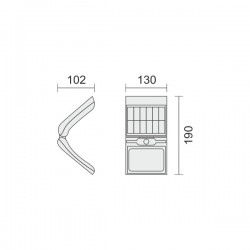 ΗΛΙΑΚΟ ΦΩΤΙΣΤΙΚΟ ΤΟΙΧΟΥ LED ΜΕ ΑΙΣΘΗΤΗΡΑ PIR 20W 3000K Spotlight