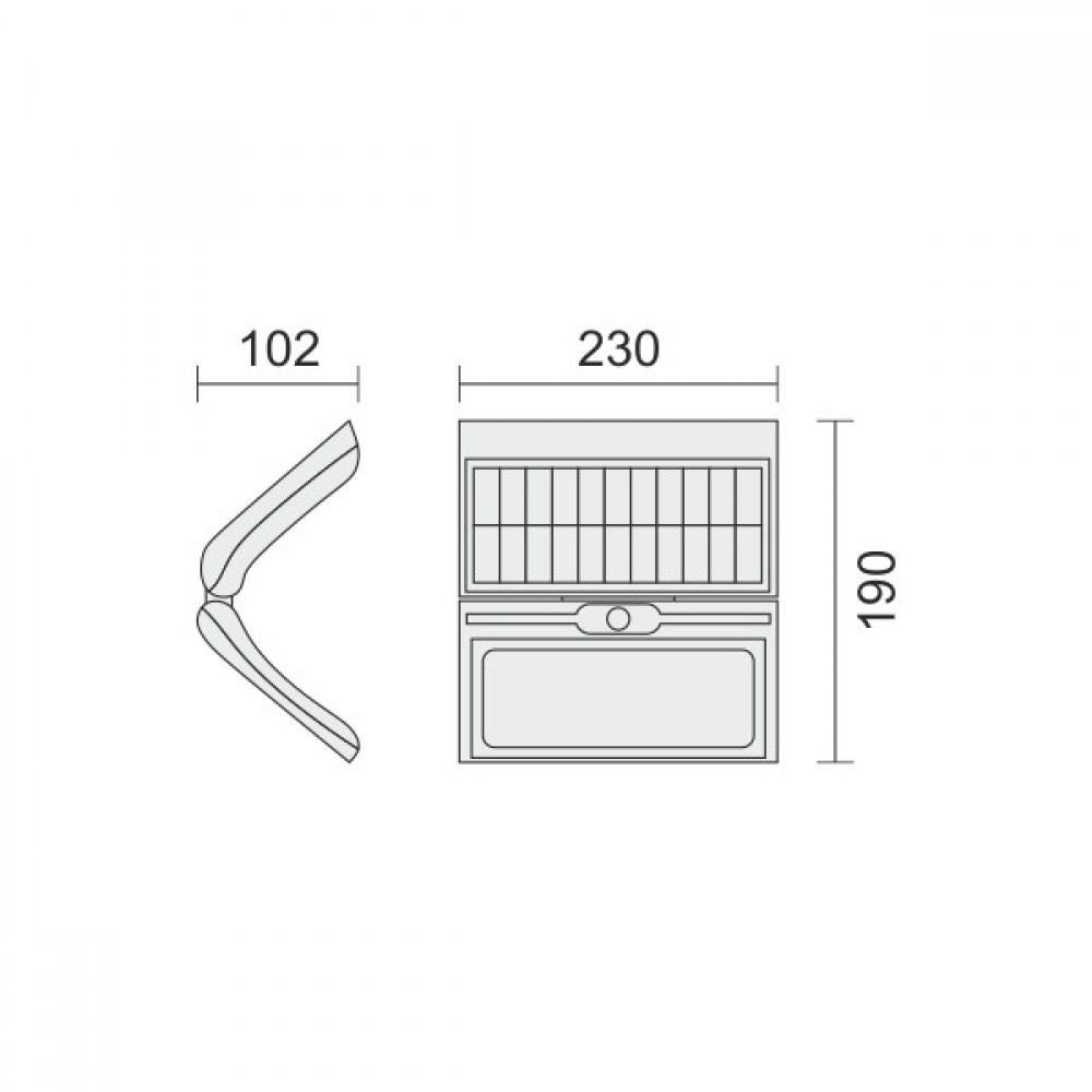 ΗΛΙΑΚΟ ΦΩΤΙΣΤΙΚΟ ΤΟΙΧΟΥ LED ΜΕ ΑΙΣΘΗΤΗΡΑ PIR 60W 3000K Spotlight