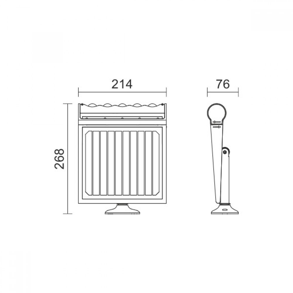 ΗΛΙΑΚΟΣ ΠΡΟΒΟΛΕΑΣ LED ΜΕ ΑΙΣΘΗΤΗΡΑ PIR 8W 6000K Spotlight