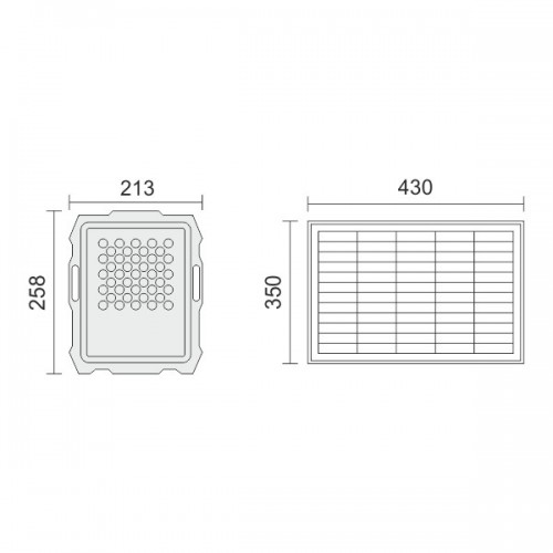 ΗΛΙΑΚΟΣ ΠΡΟΒΟΛΕΑΣ LED ΜΕ ΑΙΣΘΗΤΗΡΑ ΚΙΝΗΣΗΣ - ΦΩΤΟΣ 200W 6000Κ Spotlight