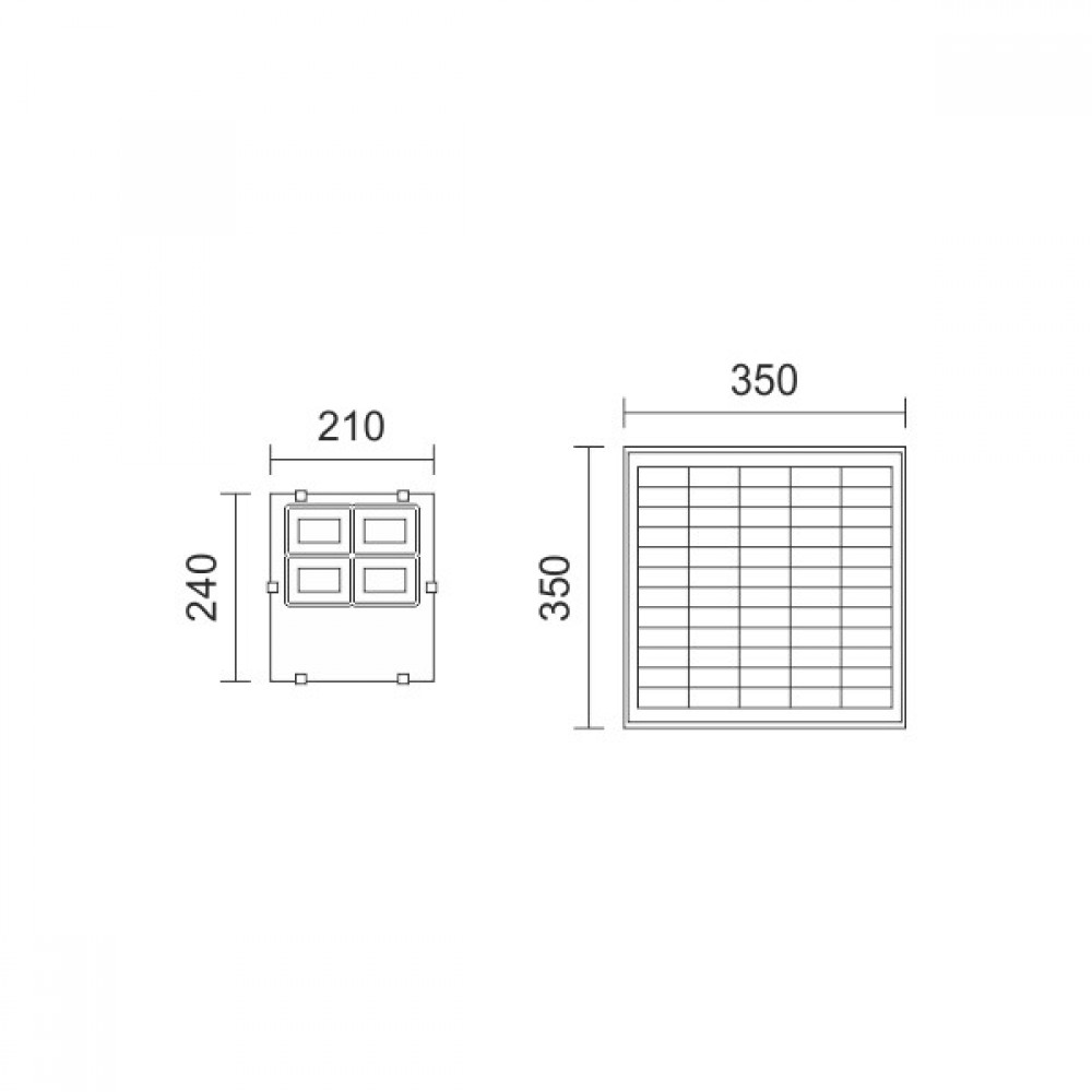 ΗΛΙΑΚΟΣ ΠΡΟΒΟΛΕΑΣ LED ΜΕ ΕΠΙΛΟΓΗ ΑΠΟΧΡΩΣΗΣ ΦΩΤΙΣΜΟΥ 100W [ 3000K | 4000K | 6000K ] - SPOTLIGHT