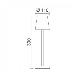 ΠΟΡΤΑΤΙΦ ΦΟΡΤΙΖΟΜΕΝΟ ΗΜΙΚΥΚΛΙΚΟ 2W [ 3000K | 4000K | 6000K ] - Spotlight