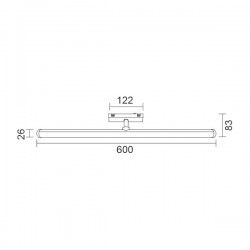 ΣΠΟΤ ΡΑΓΑΣ 12W 3000K - Spotlight