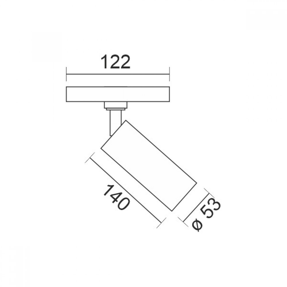 ΣΠΟΤ ΡΑΓΑΣ 18W 3000Κ - Spotlight