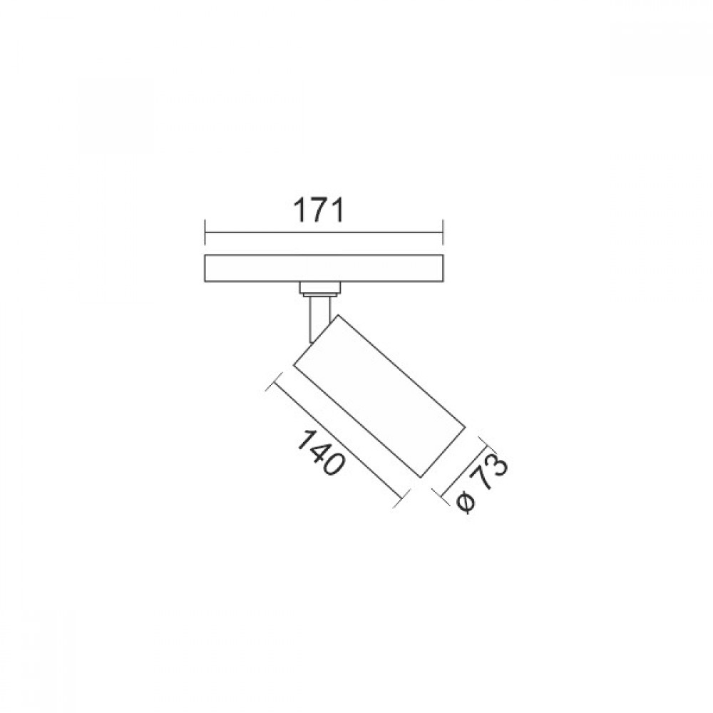 ΣΠΟΤ ΡΑΓΑΣ 30W 3000K - Spotlight