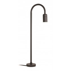 LED Στήλος Κήπου Αλουμινίου Σκούρο Γκρι 5.6W IP65 Flater - Viokef