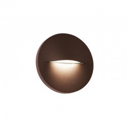 Απλίκα Καφέ Round LED 3W IP65 Vita - Viokef