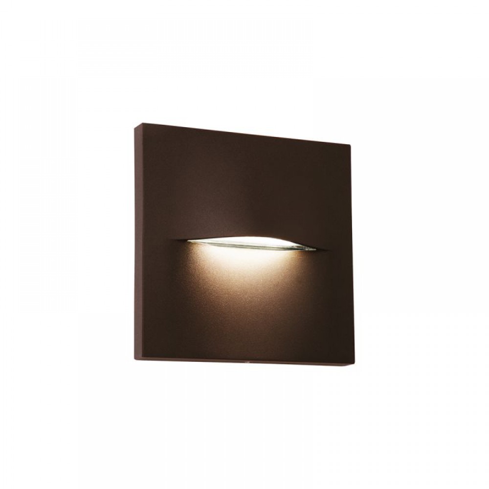 Απλίκα Καφέ Square LED 3W IP65 Vita - Viokef