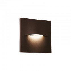 Απλίκα Καφέ Square LED 3W IP65 Vita - Viokef