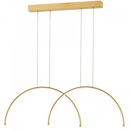 LED Κρεμαστό Φωτιστικό Ράγα 39W Megan - Viokef