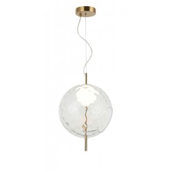 LED Κρεμαστό Φωτιστικό Μονόφωτο Διάφανο 7W Dalia - Viokef