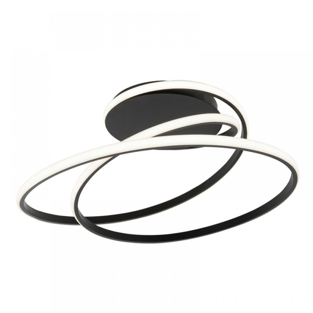 Φωτιστικό Οροφής Μαύρο 41W Mily - Viokef