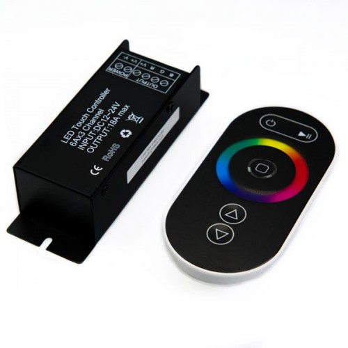 Controller Αφής RGB 12V DC-24V DC  Για Ταινίες Led RGB ACA