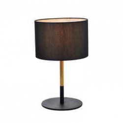 Φωτιστικό Πορτατίφ Με Υφασμάτινο Καπέλο Και Βάση Σε Διάφορα Χρώματα Ø250 1xE27