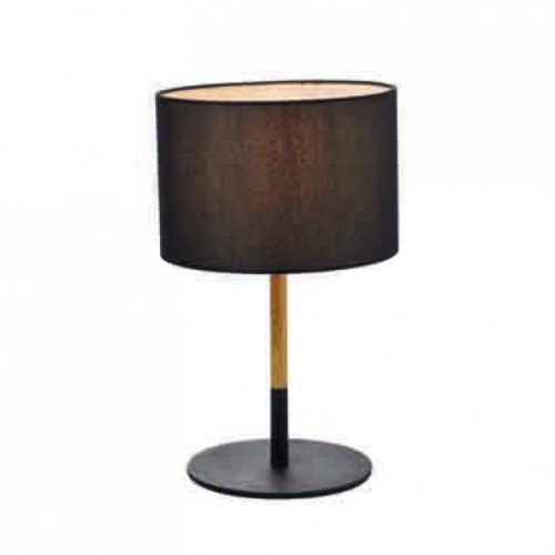 Φωτιστικό Πορτατίφ Με Υφασμάτινο Καπέλο Και Βάση Σε Διάφορα Χρώματα Ø250 1xE27