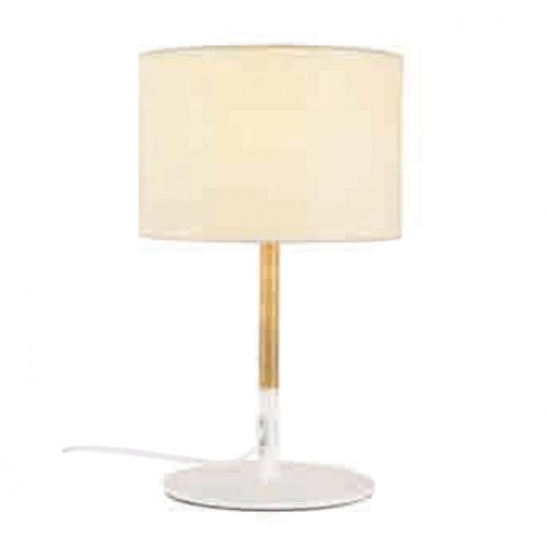 Φωτιστικό Πορτατίφ Με Υφασμάτινο Καπέλο Και Βάση Σε Διάφορα Χρώματα Ø250 1xE27