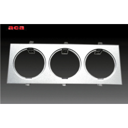 Κενή Χωνευτή Κονσόλα 3 Θέσεων Σε 2 Αποχρώσεις Με Επιλογή Σποτ AR111 ACA