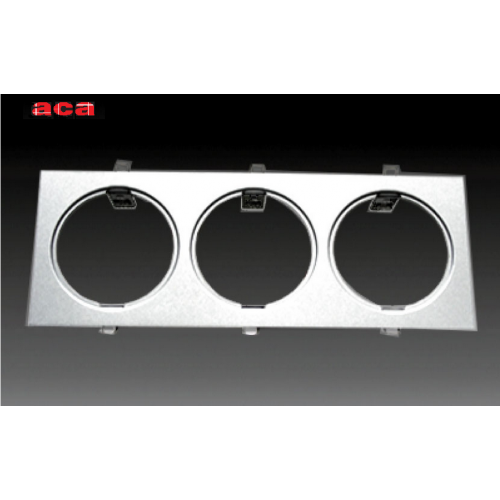 Κενή Χωνευτή Κονσόλα 3 Θέσεων Σε 2 Αποχρώσεις Με Επιλογή Σποτ AR111 ACA