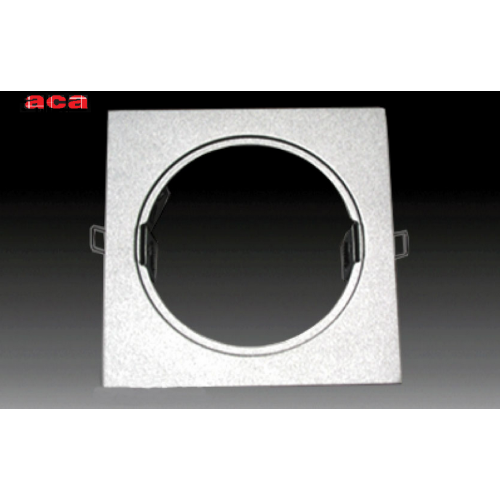 Κενή Χωνευτή Τετράγωνη Κονσόλα 1 Θέσεως Σε 2 Αποχρώσεις Με Επιλογή Σποτ AR111 ACA