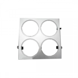 Κενή Χωνευτή Κονσόλα 4 Θέσεων Με Επιλογή Σποτ AR111 ACA