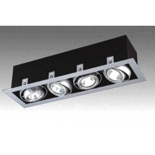 Χωνευτή Κονσόλα Κινητή Με Τέσσερα Σπότ GU10 ACA