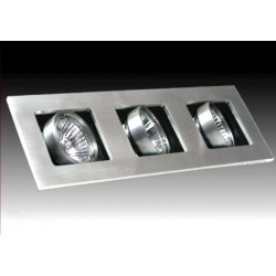 Χωνευτή Κονσόλα Κινητή Με Τρία Σπότ GU10-MR16 ACA