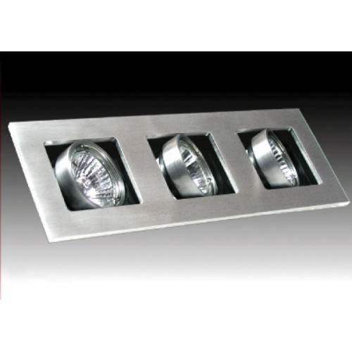 Χωνευτή Κονσόλα Κινητή Με Τρία Σπότ GU10-MR16 ACA