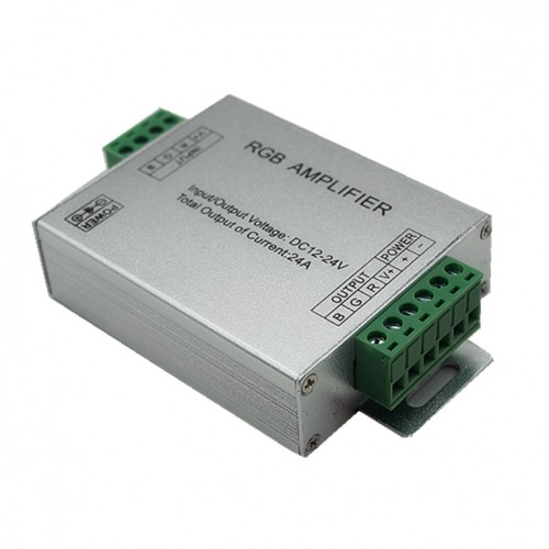 Ενισχυτής Σήματος Για LED Ταινία RGB 12V/144W 24V/288W Eurolamp