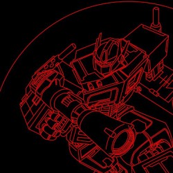 LED Φωτιστικό Χαραγμένο Plexiglass Με Σχέδιο Transformers Με Διακόπτη ON/OFF AlphaLed