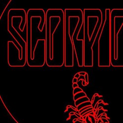 LED Φωτιστικό Χαραγμένο Plexiglass Με Σχέδιο Scorpions Με Διακόπτη ON/OFF AlphaLed