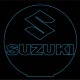 LED Φωτιστικό Χαραγμένο Plexiglass Με Σχέδιο Auto Suzuki Με Διακόπτη ON/OFF AlphaLed